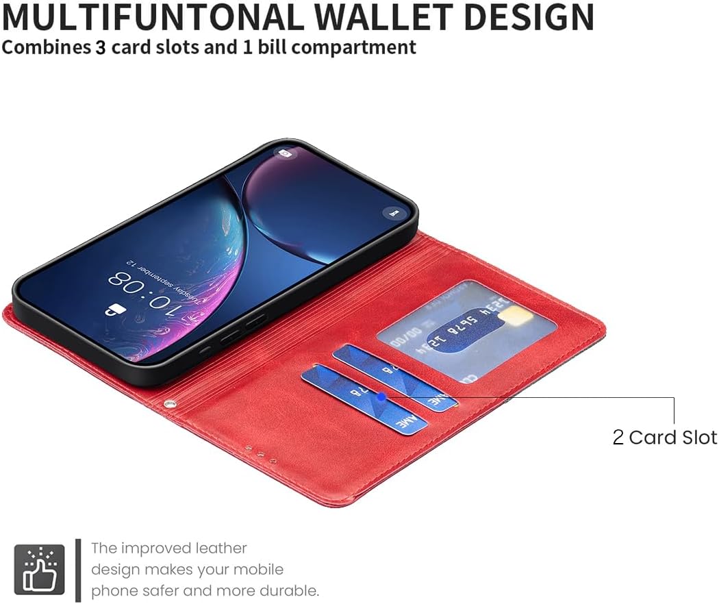 iTape Magnetic diamond-shaped leather phone case for Samsung Galaxy S25 Edge, magnetic closure wallet-style case, flip-top stand, provides shockproof protection Gray