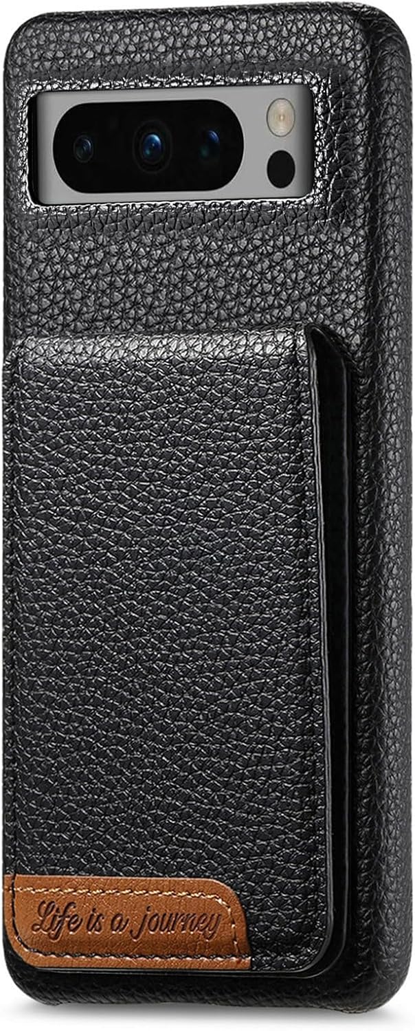 iTape 2 in 1 Wallet Phone Case for Google Pixel 8 Pro, Shockproof Ultra-thin Phone Case, RFID Anti-theft Wallet Blue