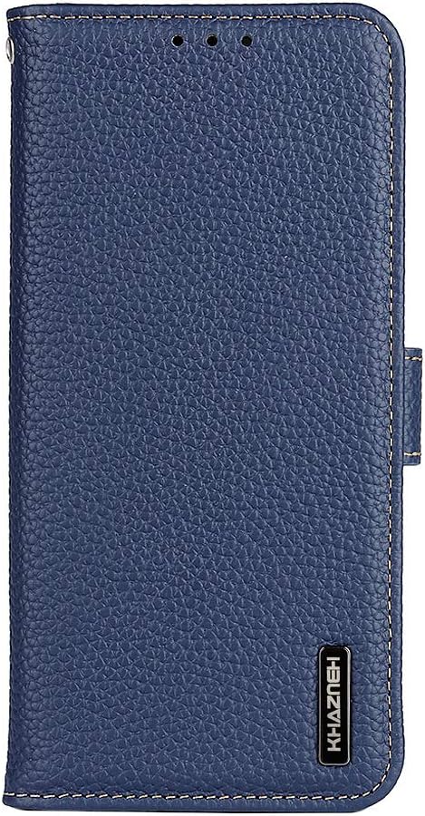 iTape Genuine leather pebbled phone case for Honor 400 Lite, cowhide RFID anti-theft brush phone case with card slot and shockproof flip cover Red