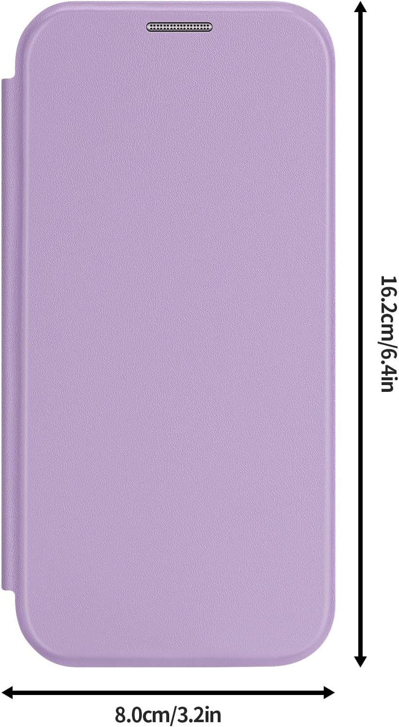 iTape Magnetic phone case for Samsung Galaxy S25 Edge, wireless charging + (FRID) anti-theft card slot, magnetic ring bracket, transparent back cover
