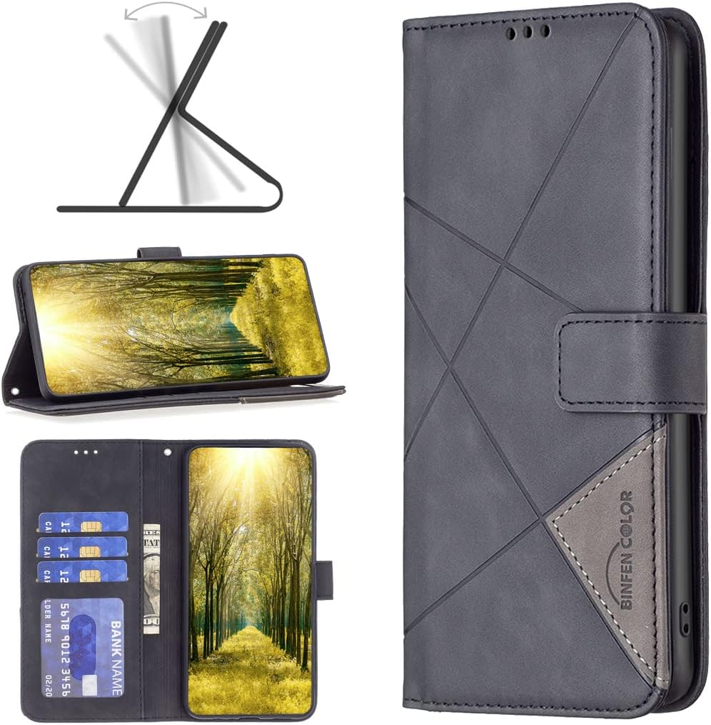 iTape Denim pebbled phone case for Samsung Galaxy S25 Edge, magnetic buckle wallet case, flip-top stand for shock protection Gray