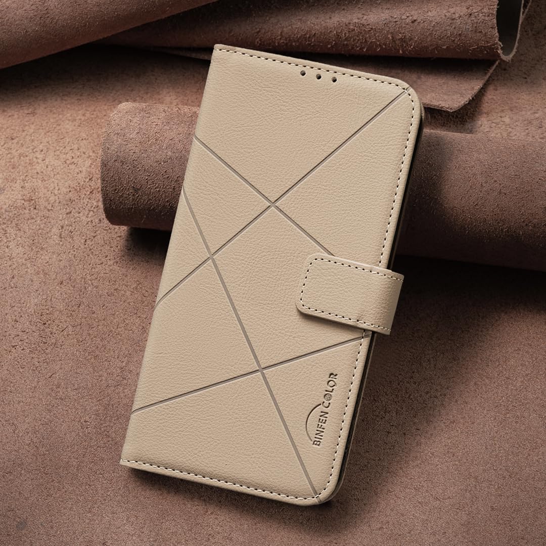 iTape Wallet phone case for Samsung Galaxy A55, RFID anti-theft wallet, pressed edge leather case flip cover stand