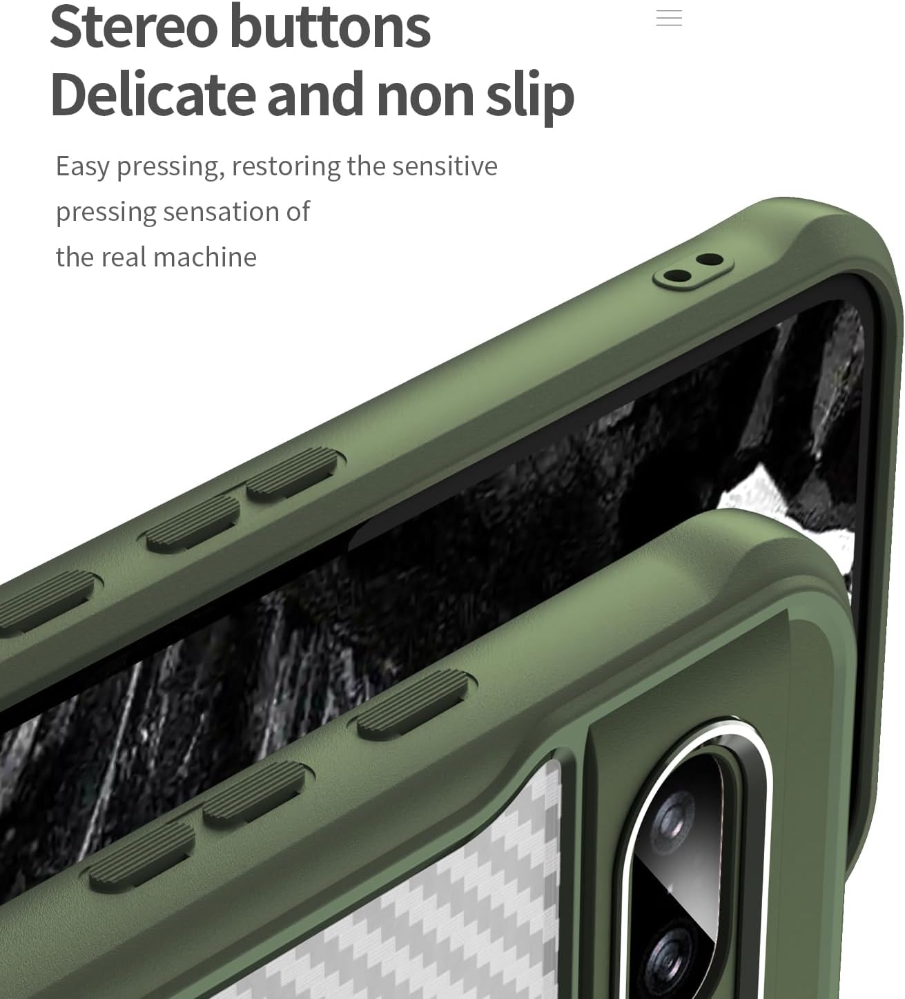 iTape Magnetic carbon fibre case forGoogle Pixel 8a, support wireless charging, carbon fibre shockproof slim case Black
