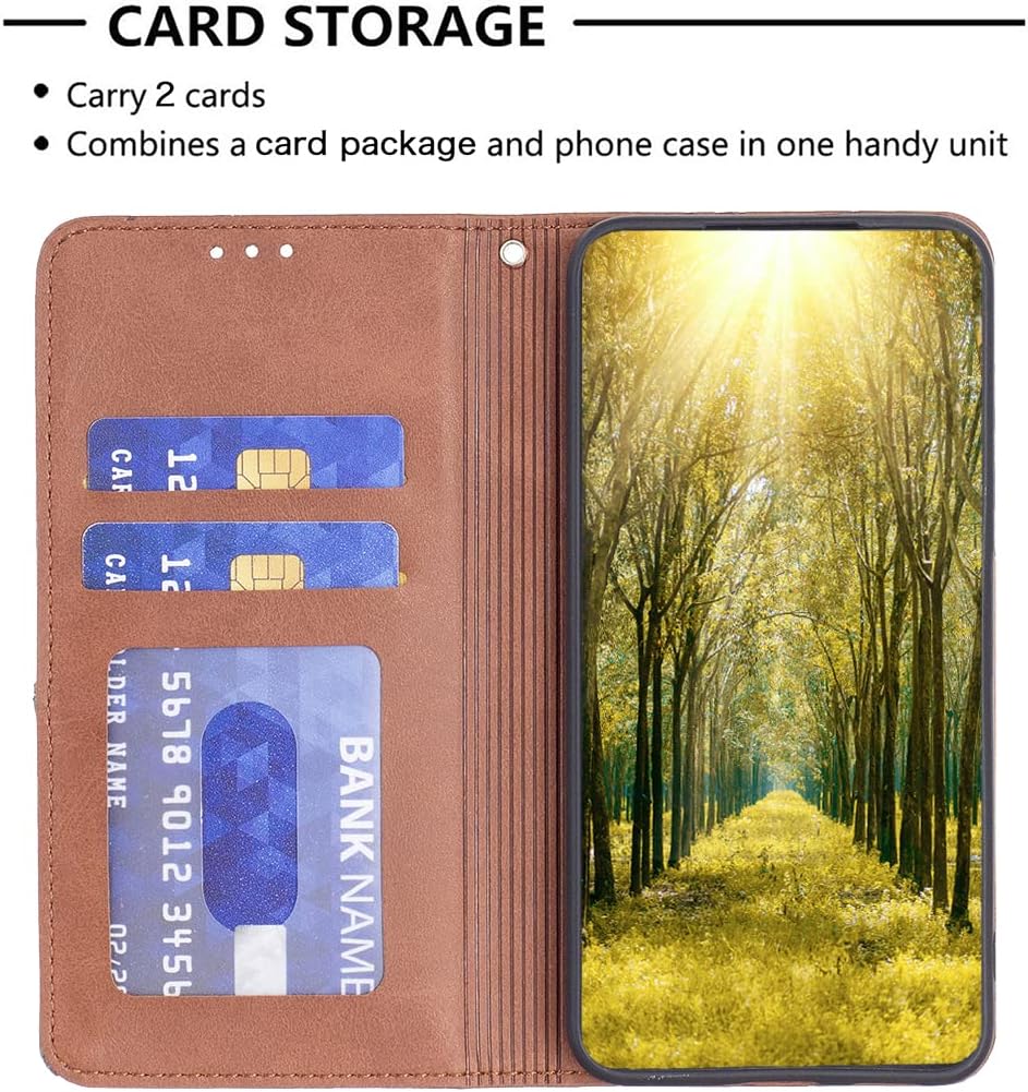 iTape Magnetic diamond-shaped leather phone case for Samsung Galaxy S25 Edge, magnetic closure wallet-style case, flip-top stand, provides shockproof protection Gray