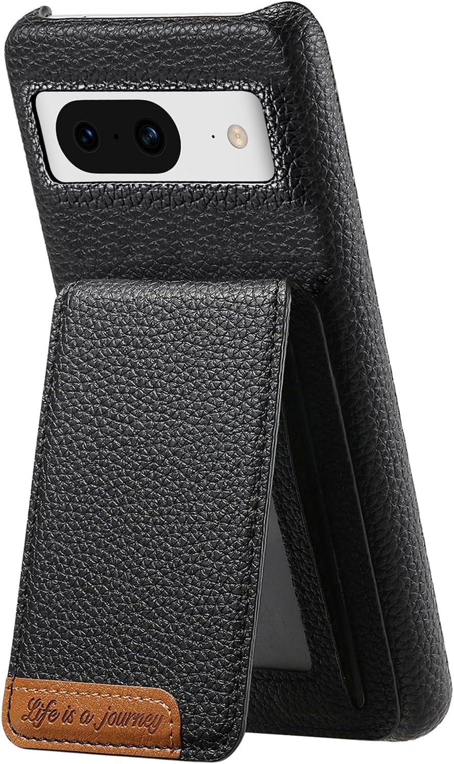 iTape 2 in 1 Wallet Phone Case for Google Pixel 8, Shockproof Ultra-thin Phone Case, RFID Anti-theft Wallet Blue