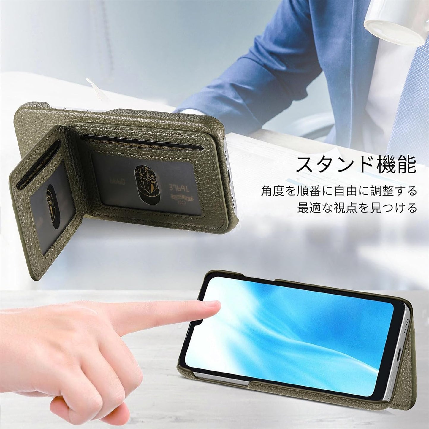 iTape 2 in 1 Wallet Phone Case for Fujitsu arrows We2, Shockproof Ultra-thin Phone Case, RFID Anti-theft Wallet Pink