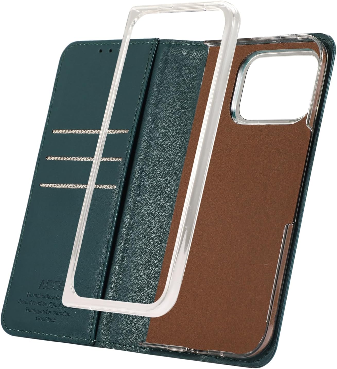iTape Magnetic Leather Case for Google Pixel 9 Pro Fold, RFID Anti-theft Wallet Phone Case, Multi-Card Slot Magnetic Flip Cover