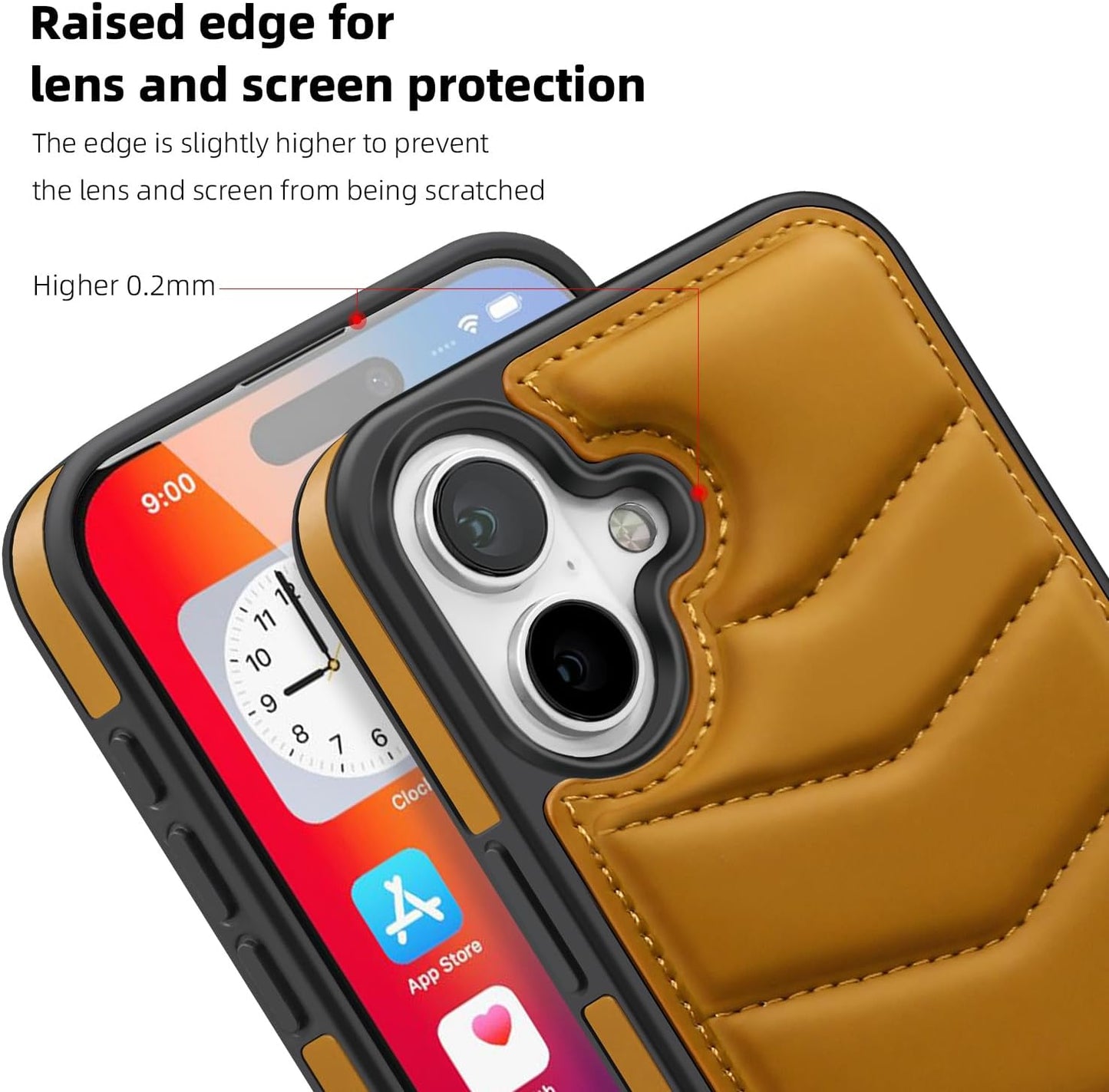 Lycra Down Phone Case for iPhone 16 Plus with [Credit Card Holder] [RFID] Invisible Flip Holder, Magnetic car mount, waterproof and drop-proof, comfortable to hold Green