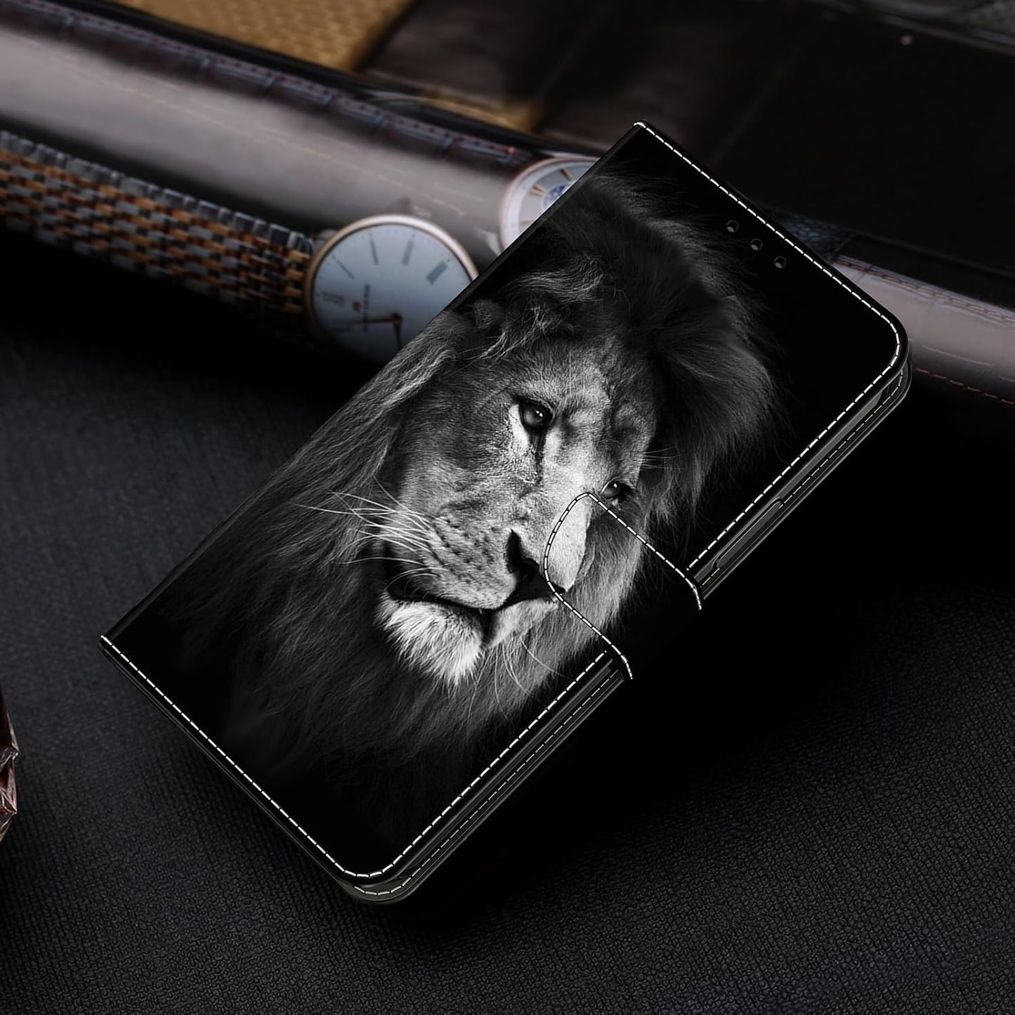 iTape Graffiti wallet phone case for Google Pixel 9, shockproof phone case, card slot wallet, flip stand phone case