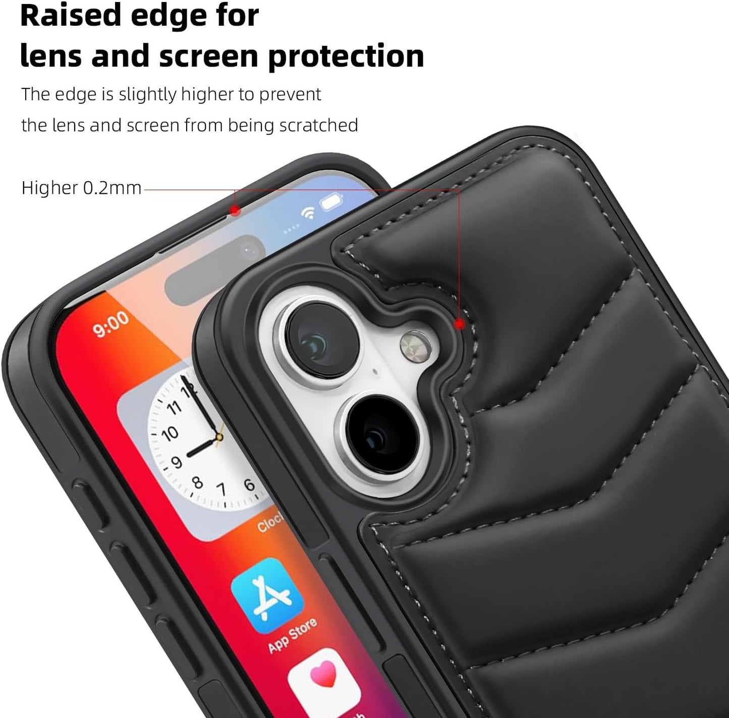 Lycra Down Phone Case for iPhone 16 Plus with [Credit Card Holder] [RFID] Invisible Flip Holder, Magnetic car mount, waterproof and drop-proof, comfortable to hold Green