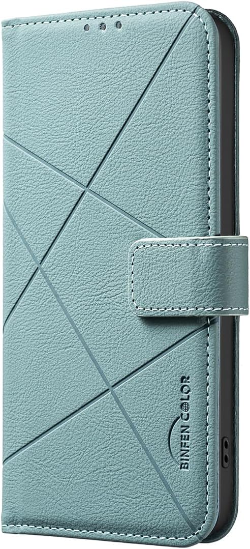 iTape Wallet phone case for Samsung Galaxy S24, RFID anti-theft wallet, pressed edge leather case flip cover stand Brown