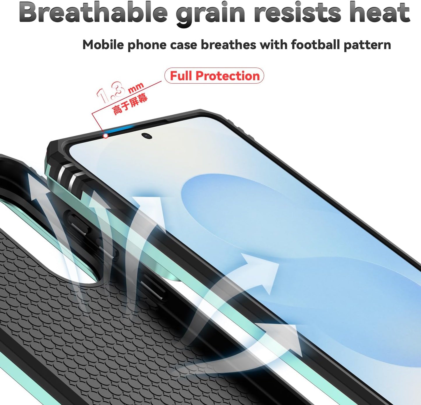 iTape Magnetic Car Mount 2 in 1 Phone Case for Samsung Galaxy S25 Edge 5G, Military Grade Protective Case, Phone Case Built-in 360° Rotating Ring Bracket Buckle Push Window Lens Protection Red