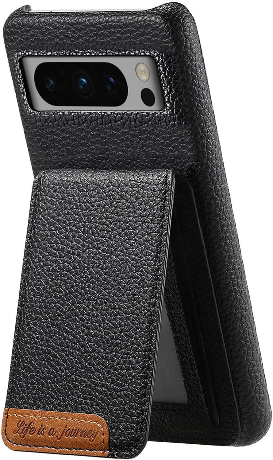 iTape 2 in 1 Wallet Phone Case for Google Pixel 8 Pro, Shockproof Ultra-thin Phone Case, RFID Anti-theft Wallet Blue