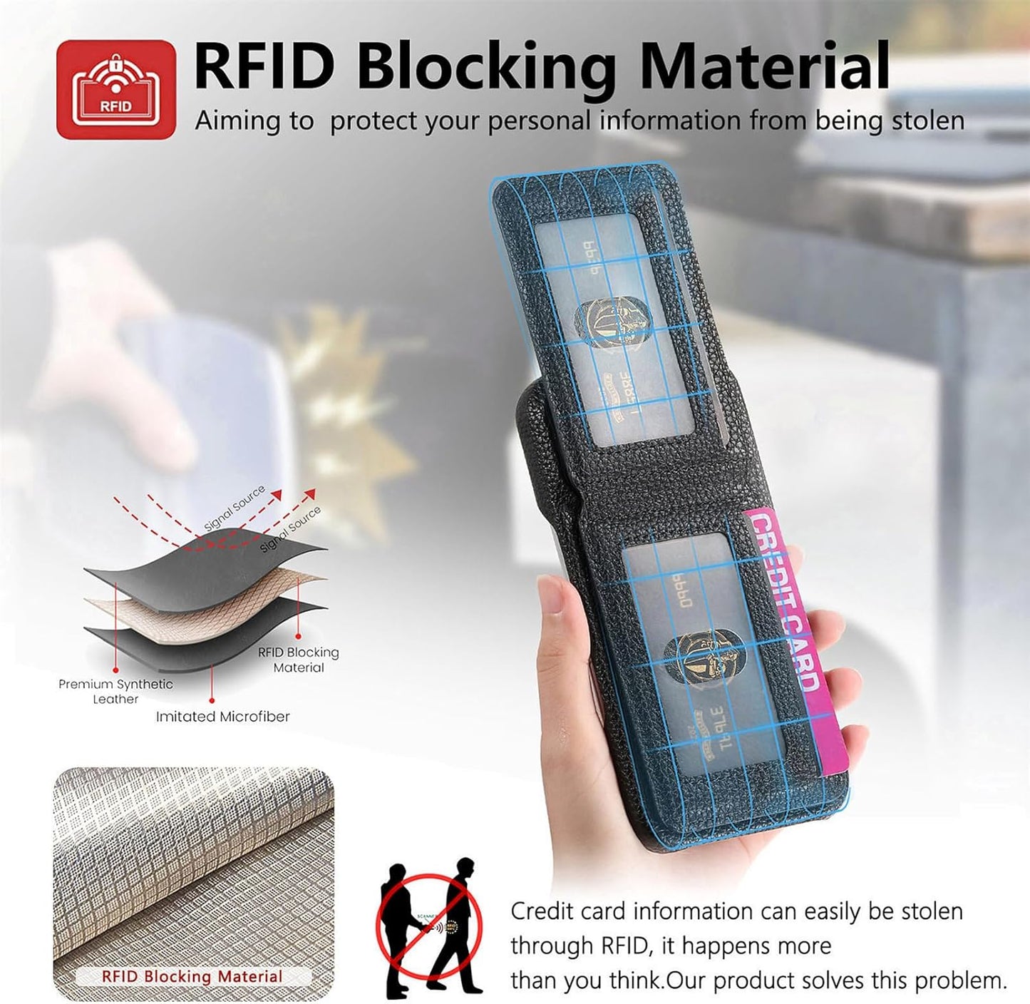 iTape 2 in 1 Wallet Phone Case for OPPO Find X8 Pro, Shockproof Ultra-thin Phone Case, RFID Anti-theft Wallet Brown