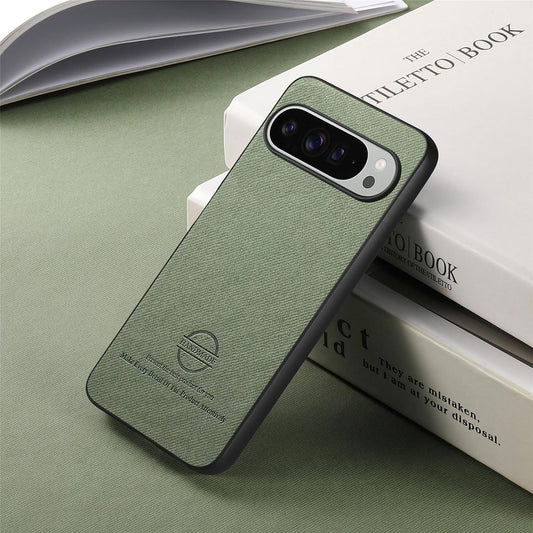 iTape Twill Phone Case for Google Pixel 9 Pro XL, Shockproof Ultra-thin Phone Case, Supports Wireless Charging Green